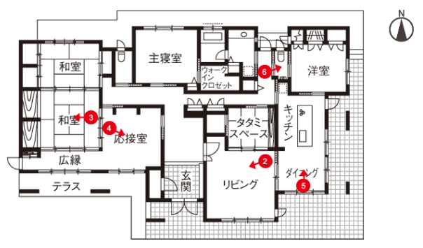 大和ハウス 平屋の間取りで快適空間が実現 外観 実例も 大和ハウスの教科書